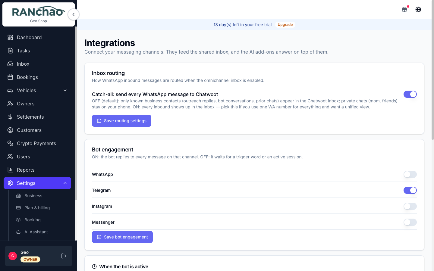 Integrations